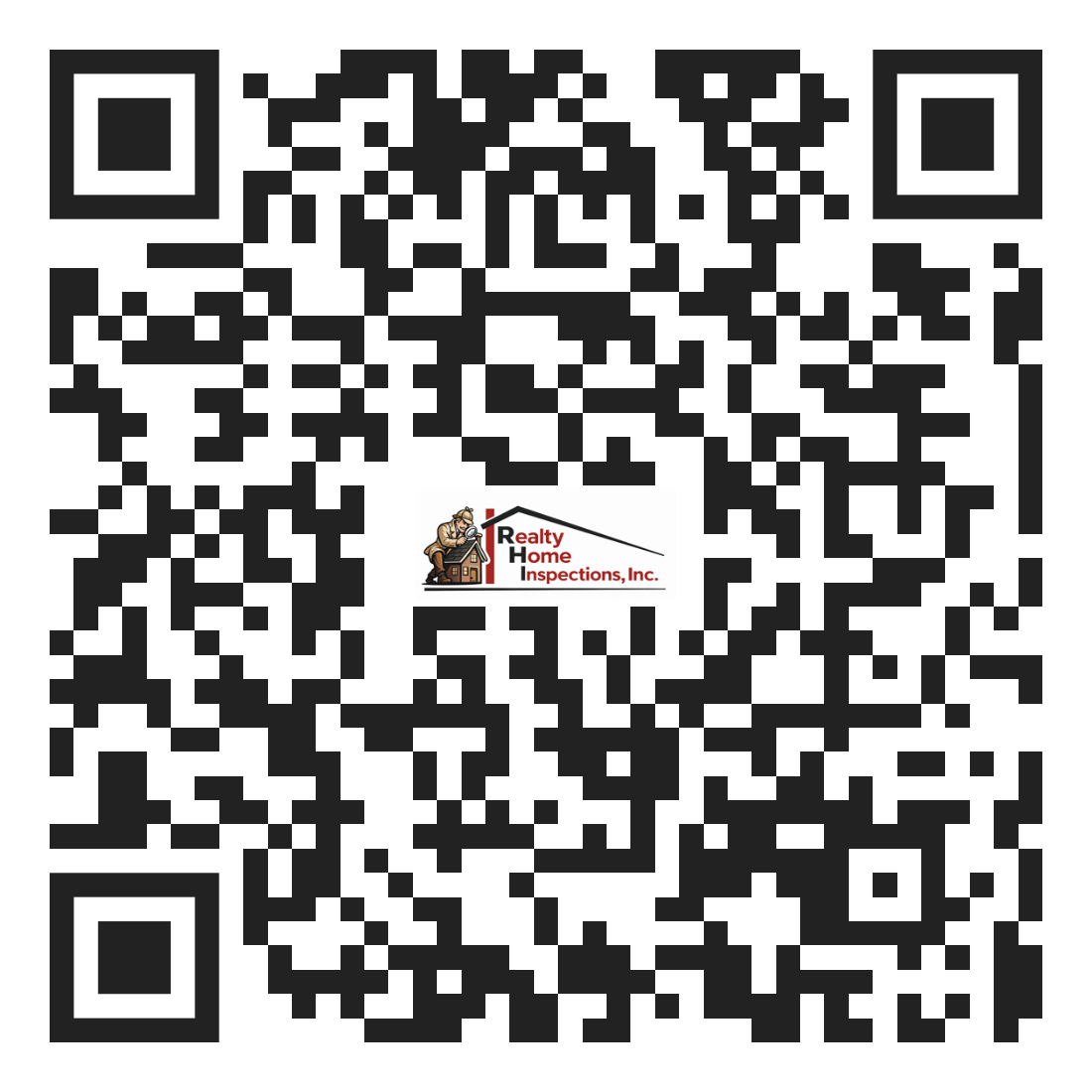 QR Code for Realty Home Inspections Kissimmee Florida